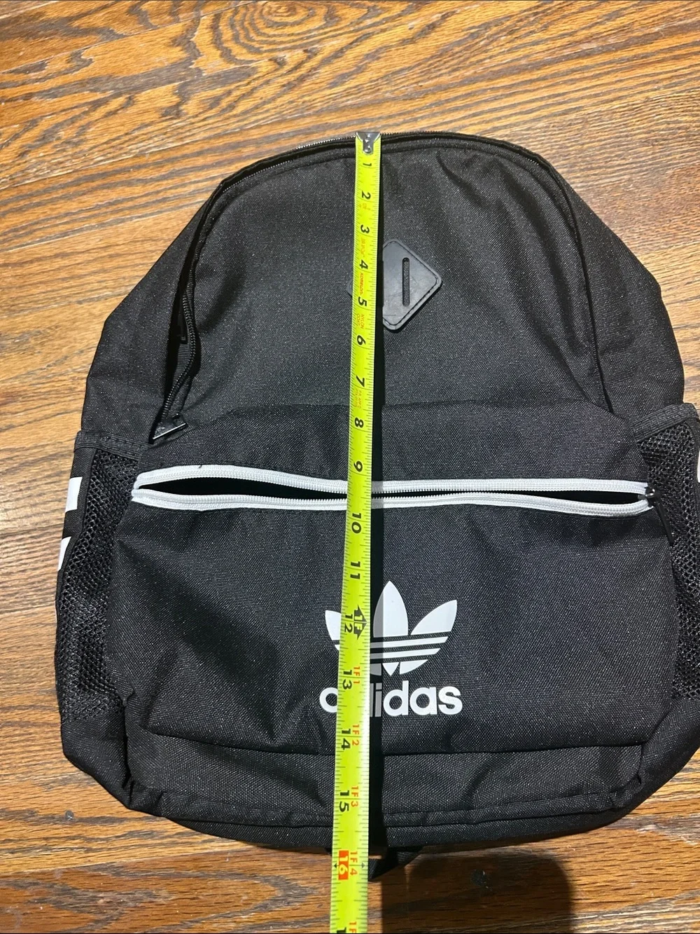 adidas Black and White Trefoil Backpack